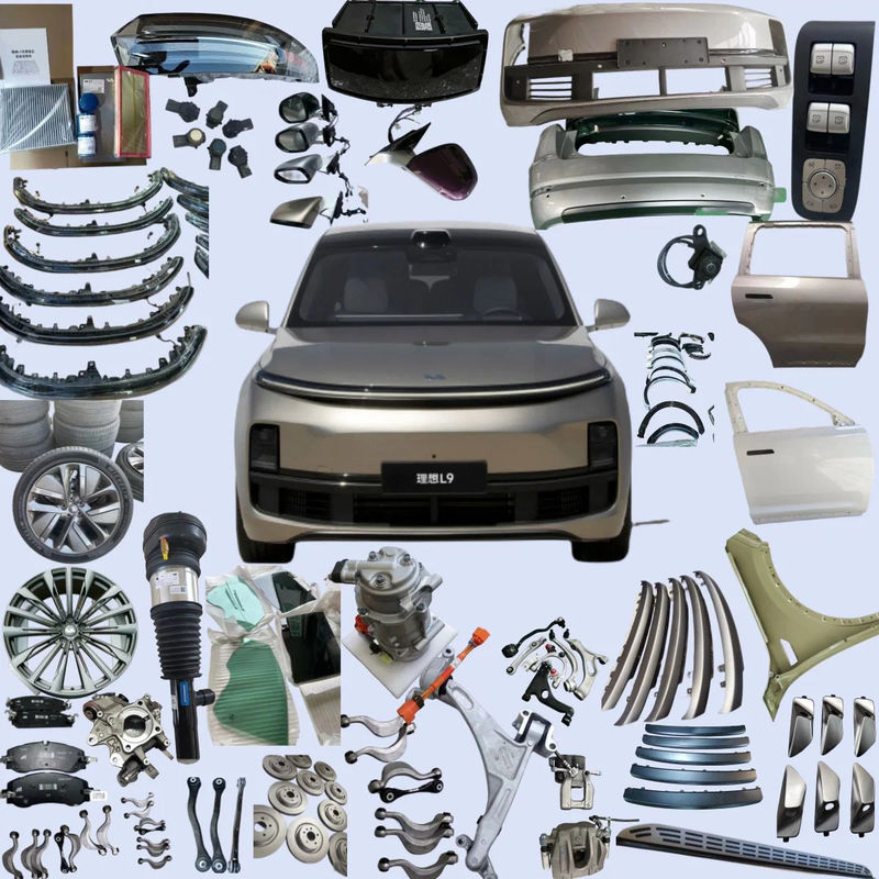 Lixiang L9 Chất phụ kiện ô tô bền Bộ lọc không khí Bộ phận cơ thể phía trước phía sau Bumper rim hợp kim bánh xe treo bóng đèn hấp thụ sốc