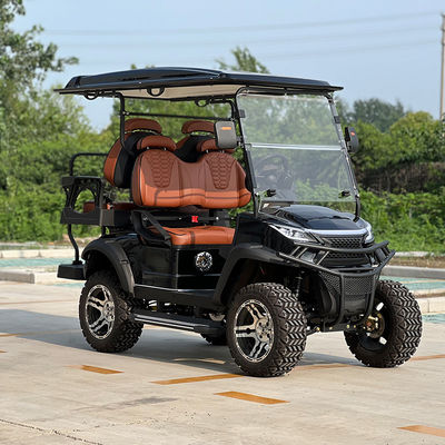 Giá tốt. Max Charger Electric Club Car Golf Cart 2 4 6 chỗ ngồi Hydraulic Shock 14 inch Chiếc lốp Kích thước thời gian sạc h 7-9h trực tuyến