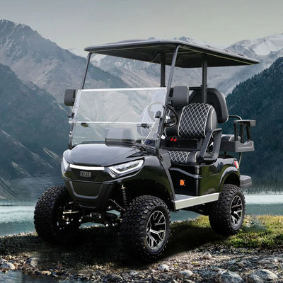Giá tốt. 48V5KW AC Motor Off-road 4 6 chỗ ngồi Xe golf điện Nhiều màu sắc Xe buýt tham quan cho UTV Câu lạc bộ Đi xe 70-90km trực tuyến