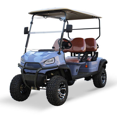 Giá tốt. 2024 Xe golf điện 4 người cho vận chuyển săn bắn 20% Khả năng xếp hạng 15.5mph Tốc độ tối đa 48V 5KW AC Motor trực tuyến