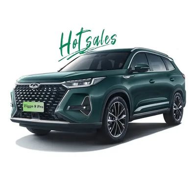 Giá tốt. 2023 Chery Tiggo 8 Pro SUV năng lượng với vải điện Turbo nhiên liệu tối và điều chỉnh điện Chiếc gương chiếu hậu bên ngoài trực tuyến