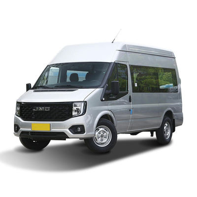Giá tốt. Ghế da 2023 JMC Fushun Cargo Van 3-17 chỗ ngồi Xe hành khách Diesel 8 tốc độ Tự động 2.0T 146hp Không có điều khiển ổn định trực tuyến