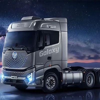 Giá tốt. Foton Auman Galaxy Crossing phiên bản 580hp 6X4 AMT máy kéo với 5 số chuyển động về phía trước và nâng cao ISG12E5/4/3 động cơ trực tuyến
