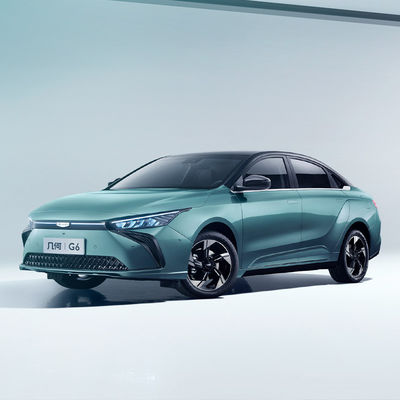 Giá tốt. 480km Range 2023 EV Xe điện Địa lý G6 Thiết kế pin năng lượng ô tô 4 cửa 5 chỗ Cơ cấu cơ thể trực tuyến