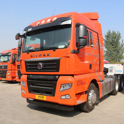 Giá tốt. Động cơ Cummins 2024 Sitrak G7 Xe tải nặng 6 * 4 lái tay trái 6x4 Euro V 430HP 0km Xe tải kéo cũ cho hiệu suất trực tuyến
